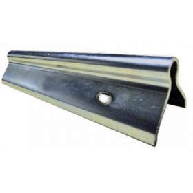 RAIL DE EMPOTRAR PARA PUERTA CORREDERA U-20mm. BARRA 3 MTS.