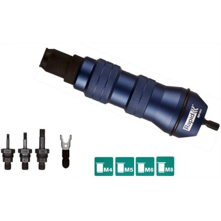 ADAPTADOR RAPID RP160 MULTI PARA TUERCAS REMACHABLES CON TALADRO ref. 5001483
