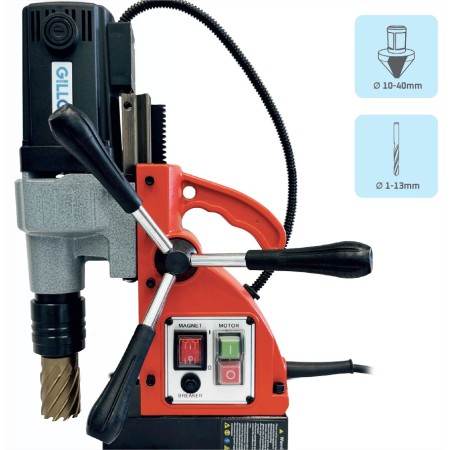 TALADRO ELECTROMAGNÉTICO GILLCUT GT 40 B Ø12-40mm ref. 7918100