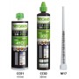 ANCLAJE QUÍMICO MAREFIX SUPER HYBRID 410ml EPOXI ref. CC01