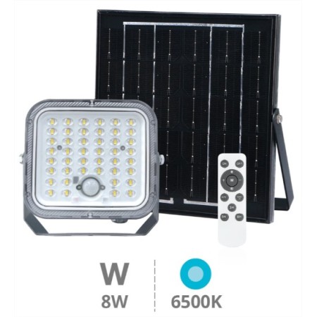 FOCO SOLAR LED GSC mod. PAMOL DE 50W CON SENSOR DE MOVIMIENTO ref. 202615021