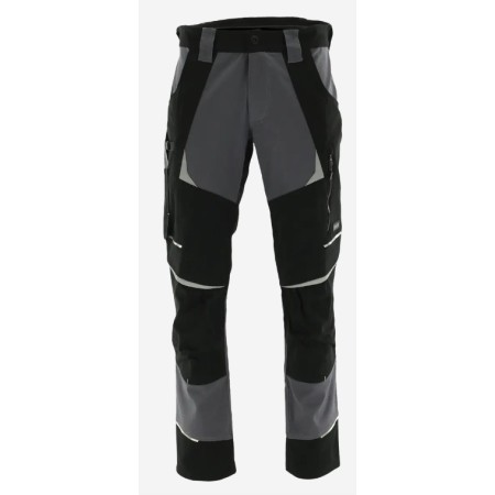 PANTALÓN COTTONFLEX 250gr NEGRO/GRIS talla L/44