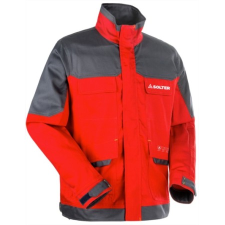 CHAQUETA SOLTER SOLDADOR WELDTEX ROJA Talla XL ref. 10230
