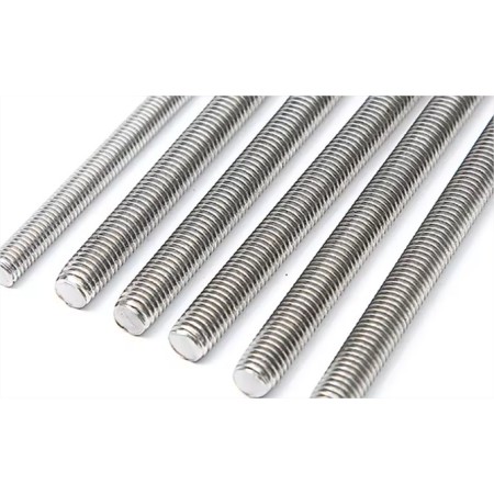 VARILLA ROSCADA DE ACERO INOXIDABLE DE  M-10x1000mm DIN 975 A2