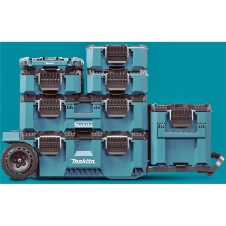 CARRO MAKITA MAKTRAK COMPLETO (7pzs) CON RUEDAS