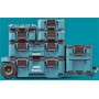 CARRO MAKITA MAKTRAK COMPLETO (7pzs) CON RUEDAS