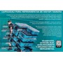 CARRO MAKITA MAKTRAK COMPLETO (7pzs) CON RUEDAS