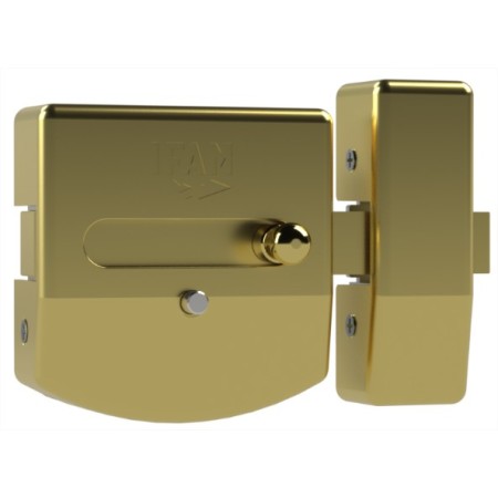 CERROJO IFAM DE SEGURIDAD CS510 LATÓN SAT.ref. CS510-M56-BRS