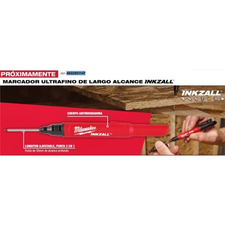 ROTULADOR MILWAKEE ULTRAFINO INKZALL ref. 4932501147