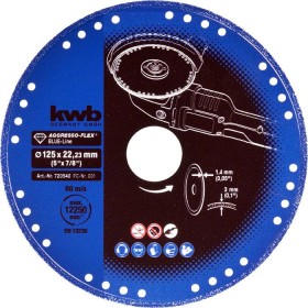DISCO KWB DE DIAMANTE Ø230x1,8x22mm PARA CORTE DE METAL ref. 49720840