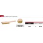 CEPILLO DOGHER MANUAL LATÓN 5x15 HILERAS 290mm rf.830-003