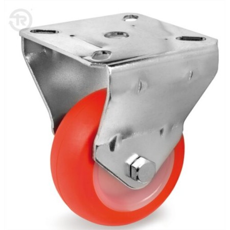 RUEDA TELLURE ROTA Ø60mm 70Kg FIJA ref. 365103