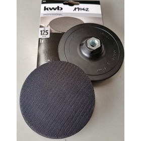 PLATO/SOPORTE KWB DE VELCRO PARA AMOLADORA Ø125mm ref. 49488014