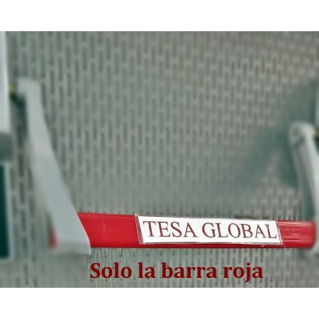 BARRA PARA ANTIPANICO TESA GLOBAL ROJA ref. BARHGL1200R