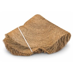 SOMBRILLA FAURA DE ESPARTO CON ARO Y POSTE DE Ø2,40m ref. 25053