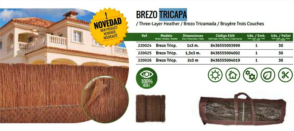 BREZO TRICAPA NOVARTIX...