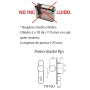 POMO TIRADOR CON BOCALLAVE PARA ANTIPÁNICOS TESA DE LA SERIE UNIVERSAL