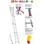 ESCALERA FARAONE TELEST6 DE 12+12 PELDAÑOS