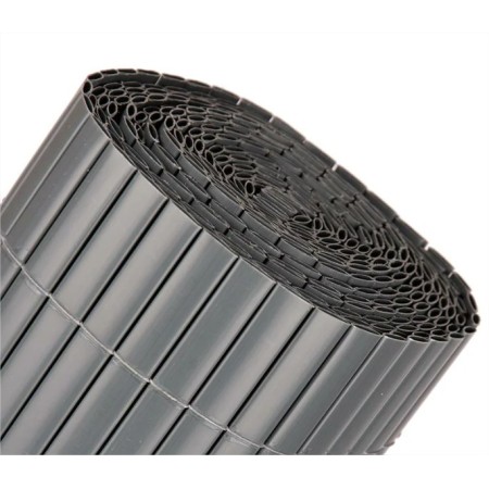 CAÑIZO DE PVC FAURA GRIS ANTRACITA 2 CARAS FAURA 1x3m 1600gr ref. 15134