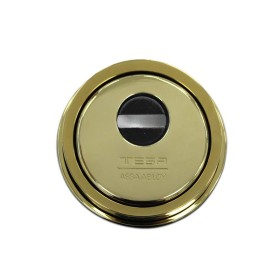 ESCUDO SEGURIDAD TESA E900 LATÓN PULIDO ref. E90026LPD