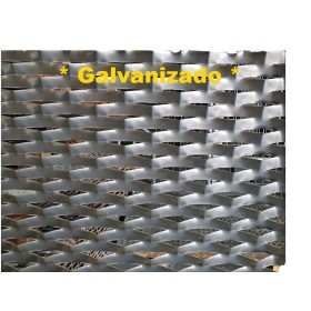 METAL DEPLOYE ARQUITECTURA 114X50/24X1,5 PIEZA DE 2000 X 1000 *GALVANIZADO*
