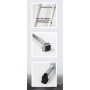 ESCALERA DE ALUMINIO FERRAL DE 3 TRAMOS DE 2m CONVERTIBLE 3x7 PELDAÑOS