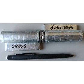 PERNIO DE PALA LARGA FACRISUR Ø25x150mm CINC ref. 7010RG
