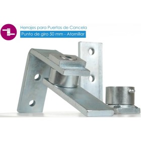 PUNTO DE GIRO Ø50mm ESTEBRO PARA ATORNILLAR (JUEGO) ref. 293