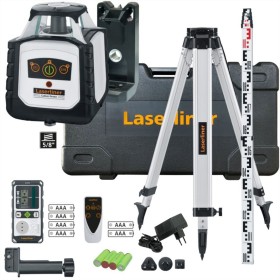 NIVEL LÁSER LASERLINER ROTATIVO CUBUS 210 S SET 150cm ref. 052.305A