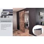 DUCASSE KIT DN-50 RIEL OCULTO/PUERTA INVISIBLE 50Kg/1,20m