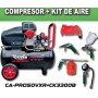 COMPRESOR CEVIK CA-PRO50VXR 50Lts 3hp
