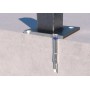 TACO DE ACERO INDEX CH-PL CABEZA PLANA Ø12/10x100mm (€/100uds) ref. ACHTPL12L