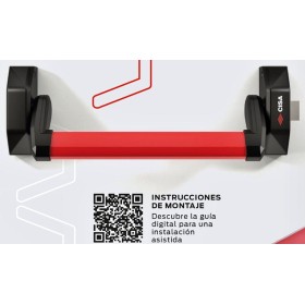 ANTIPÁNICO CISA ALPHA 1-PUNTO SOBREPONER SIN BARRA ref. 5M001.10