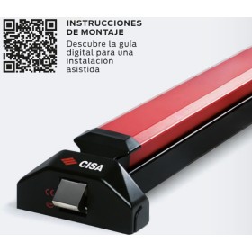 ANTIPÁNICO CISA ALPHA TOUCH 1-PUNTO DE SOBREPONER 840mm ref. 5M801.11