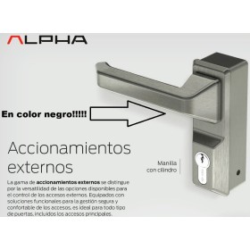 MANILLA CON LLAVE PARA ANTIPÁNICO CISA ALPHA  ref. 07A78.38