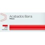 ANTIPANICO BARRA OVAL ROJA DE 1200mm
