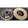 DISCO DE LAMINAS PARA PULIDO GRINDING Ø115X22mm ref. 8110.143