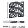 PANEL DECOR ARTEFERRO SHIELD 900x1100mm ref. F119710146