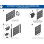 ELEMENTOS DE CIERRE PARA ARTEFERRO SHIELD DE 1100mm (2uds) ref. F119710134+F119710142
