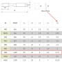 MACHO MAQUINA GILLCUT HSS-CO PASANTE(B) DIN 371 M-8 ref.48ZG20608125