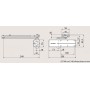 CIERRAPUERTAS TESA DC140 PLATA EN 2/3/4/5 ref. DC140..DEV1