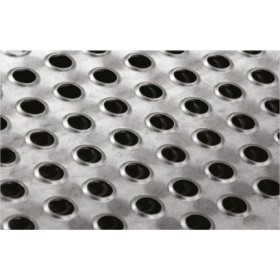 CHAPA PERFORADA ABOCARDADA AGUJERO REDONDO DE 8MM ESPESOR 2 MMS DE 2000 X 1000 *GALVA*