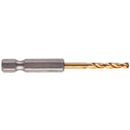 BROCA MILWAUKEE RED HEX HSS-G Tin 3x65mm (2uds) ref. 48894763