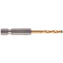 BROCA MILWAUKEE RED HEX HSS-G Tin 3x65mm (2uds) ref. 48894763