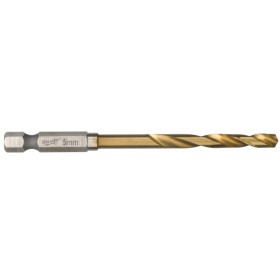 BROCA MILWAUKEE RED HEX HSS-G Tin 5x80mm ref. 48894712