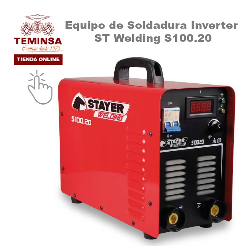 Equipo de Soldadura Inverter ST Welding S100.20 Teminsa Tienda Online