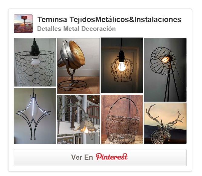 Teminsa Pinterest Detalles Metal Decoración