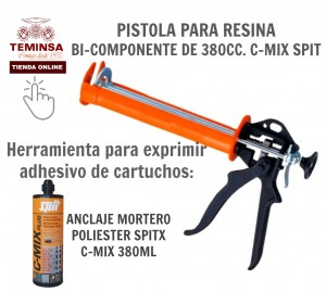 Pistola Anclaje Quimico SPIT 380 Teminsa Online