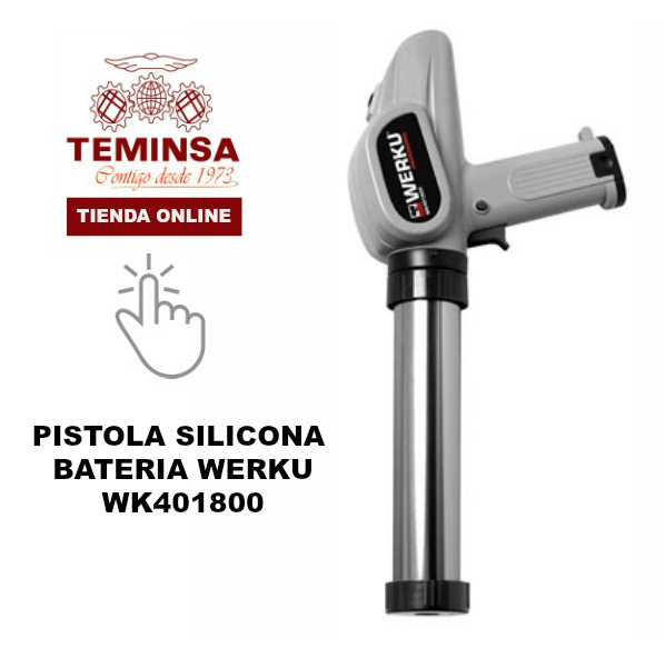 Pistola Aplicacion Siliconas de Bateria Teminsa Tienda Online