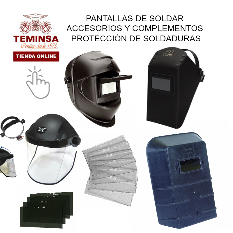 Pantallas de Soldadura y Recambios